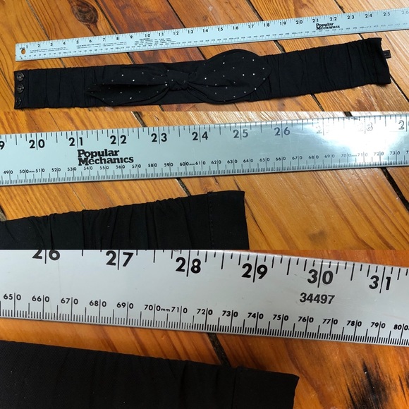 Bcbg max azria XS belt with bow and stones - Picture 6 of 7